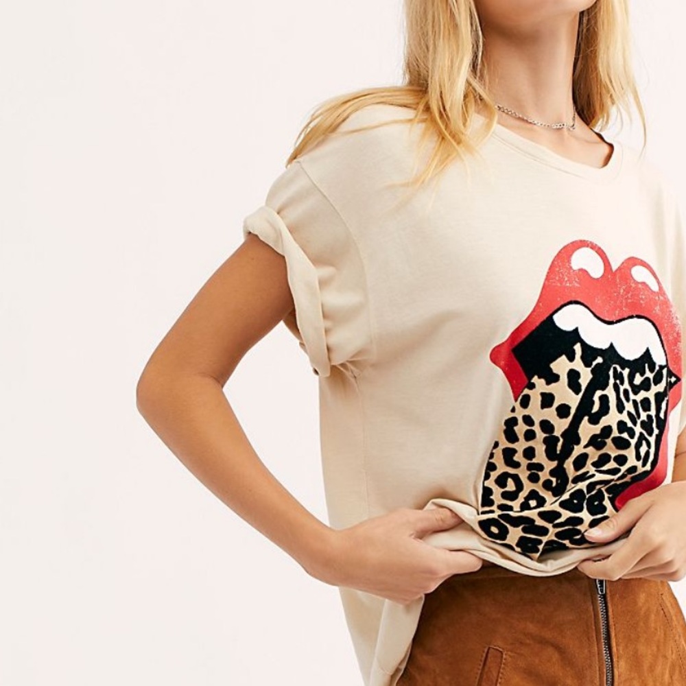 Rolling Stones cheetah tee